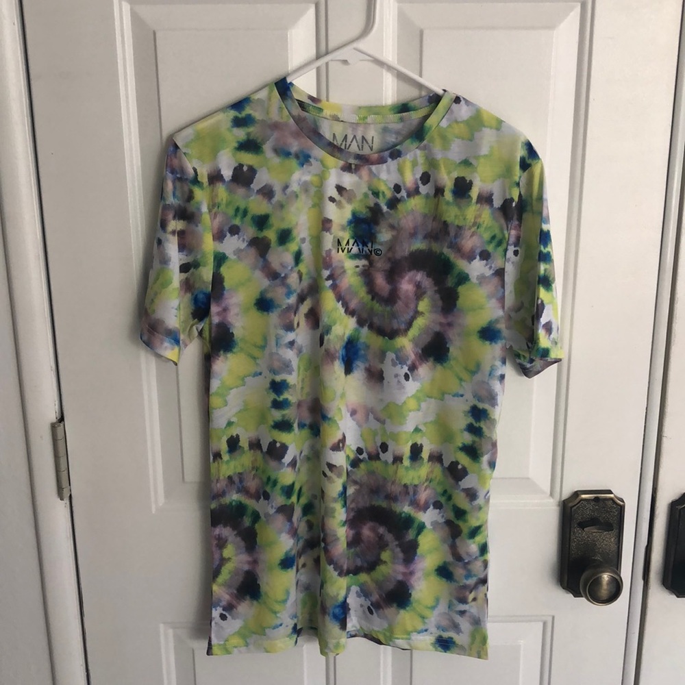BoohooMan Tie-dye T- shirt